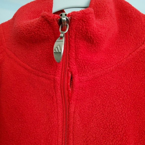Vintage Adidas Wisconsin Badgers Men's Red Size XL Sweater - Picture 5 of 5